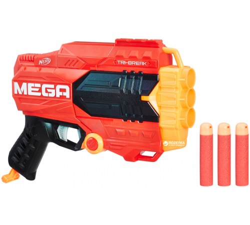 Nerf E0103 Бластер Mega Tri Break Детский магазин в Кишиневе в Молдове nerf e0103 Бластер mega tri break