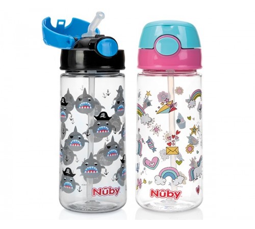 nuby nv0414023 cana tritan сcu pai (3+) 530 ml.