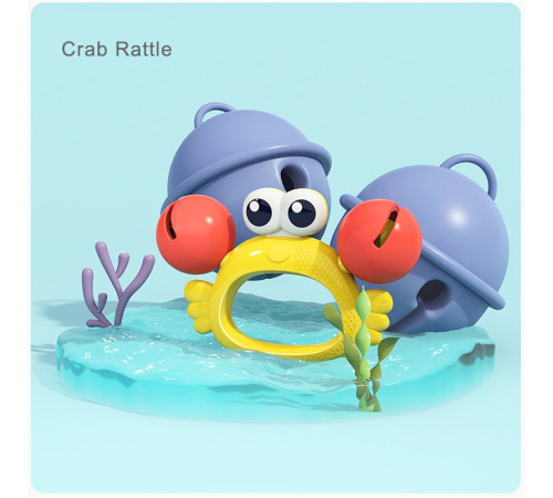 hola toys 318b-3 Погремушка "Краб"