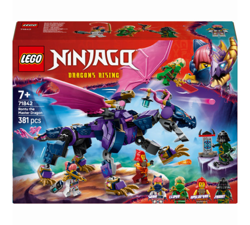Jucării pentru Copii - Magazin Online de Jucării ieftine in Chisinau Baby-Boom in Moldova lego ninjago 71842 constructor "rontu, lordul dragon" (381 el.)