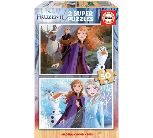  educa 18086 puzzle "frozen 2" (2x50 el.)