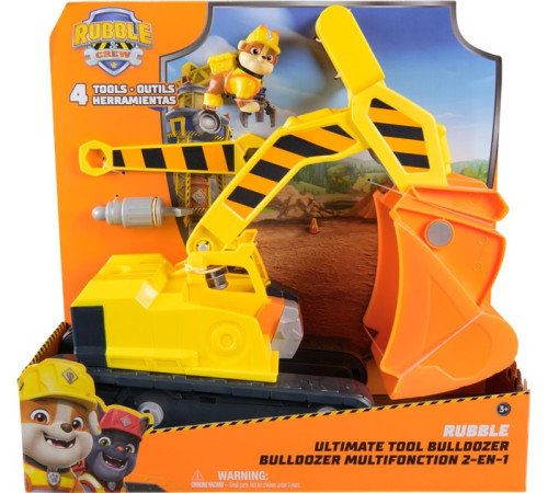  spin master 6073297 Экскаватор  с фигуркой "Щенячий патруль"