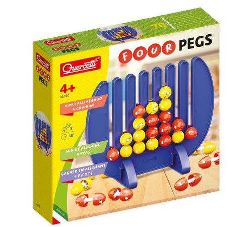 quercetti 1010 Игра "four pegs"