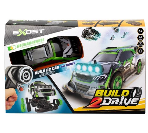 Jucării pentru Copii - Magazin Online de Jucării ieftine in Chisinau Baby-Boom in Moldova Exost 20711 Mașină cu radio control "Build 2 Drive - Rally Spotlights" (15 cm)  exost 20711 mașină cu radio control "build 2 drive - rally spotlights" (15 cm)
