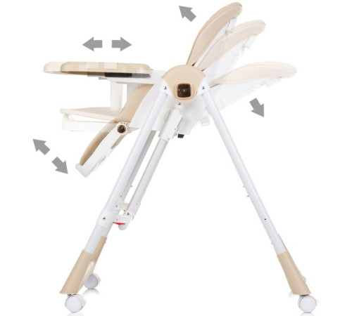 chipolino scaun și leagăn pentru copii 2 &icirc;n 1 "milk shake" sthms02405be bel