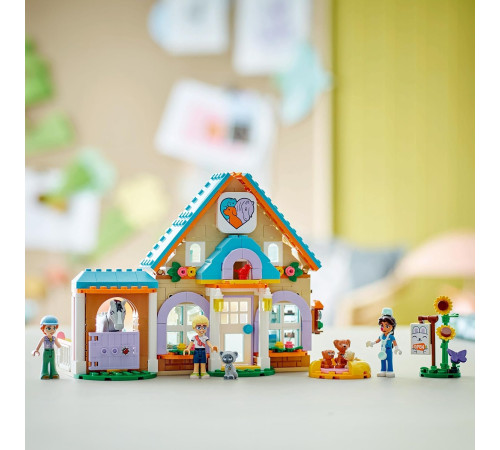 lego friends 42651 Конструктор "Ветклиника для домашних животных" (428 дет.)
