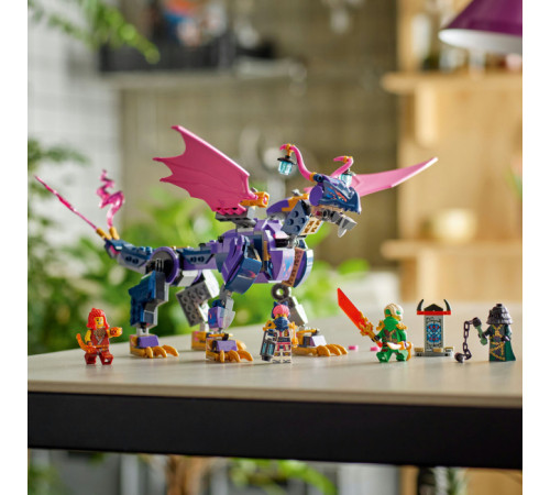 lego ninjago 71842 constructor "rontu, lordul dragon" (381 el.)