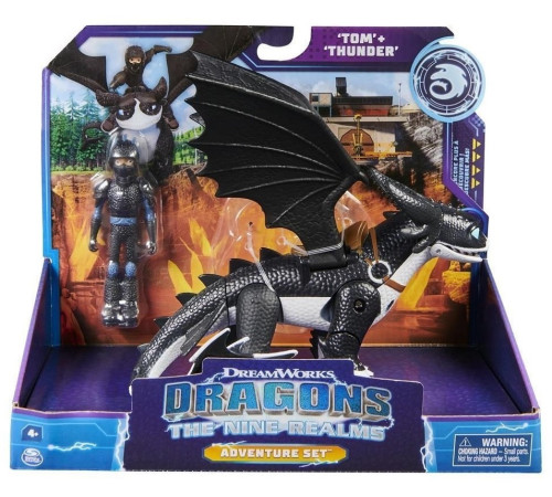 spin master 6064915 set de joc "dragons-the nine realms" (in sort.)