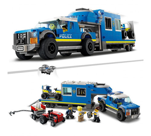lego city 60315 constructor "police mobile command trailer" (436 el.)