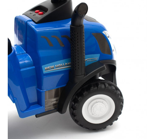 baby mix 45785 Толокар Трактор  с прицепом "new holland" желтый