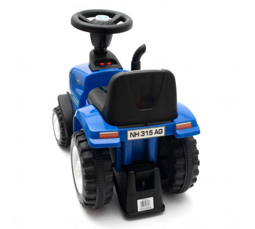baby mix 45785 Толокар Трактор  с прицепом "new holland" желтый