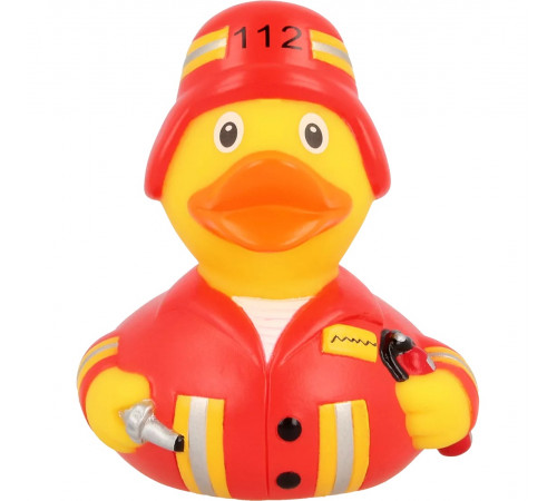  lilalu 1828 Уточка для купания "firefighter duck"