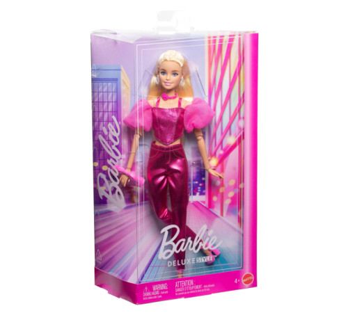 barbie jfp40 păpușa deluxe style "pink fuchsia"