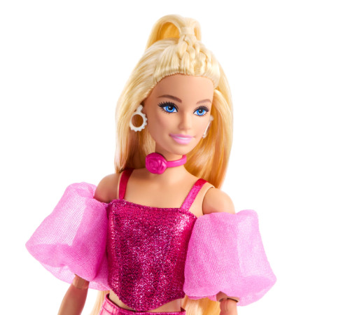 barbie jfp40 păpușa deluxe style "pink fuchsia"