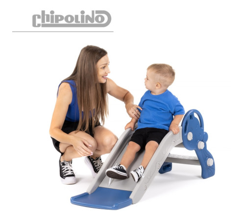 chipolino sltre02408bl tobogan pentru copii "tree" (116 cm) albastru