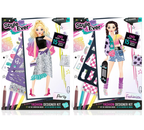 Jucării pentru Copii - Magazin Online de Jucării ieftine in Chisinau Baby-Boom in Moldova canal toys ofg284 set de creație style 4 ever "t&acirc;nărul designer vestimentar" (in sort.)