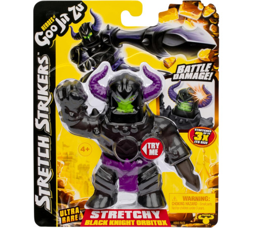 Детский магазин в Кишиневе в Молдове goo jit zu 42783g cтрейч-фигурка "stretch strikers black knight obitox" 