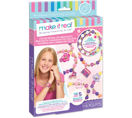 Jucării pentru Copii - Magazin Online de Jucării ieftine in Chisinau Baby-Boom in Moldova Make It Real 1217M Set pentru crearea brățărilor "Fă-o singur"  make it real 1217m set pentru crearea brățărilor "fă-o singur"