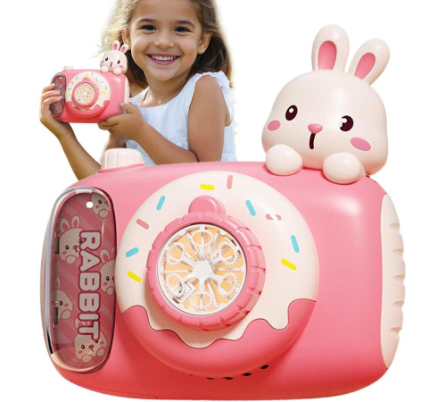 hoogar hg26240018 generator de bule de săpun "bubble camera bunny"