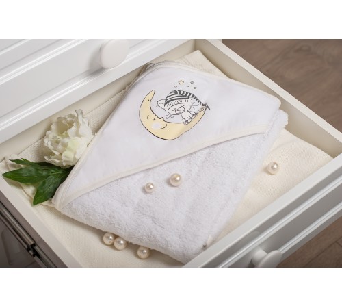 Dormi Baby Полотенце с капюшоном "Kот" белое dormi baby Полотенце с капюшоном "kот" белое