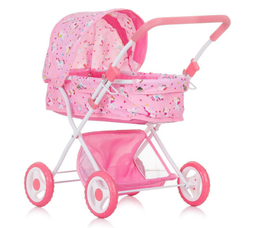 chipolino Коляска для кукол "dora" kzkdr02403un unicorn
