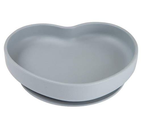 canpol 80/309 farfurie din silicon cu ventuză "heart" (albastru)