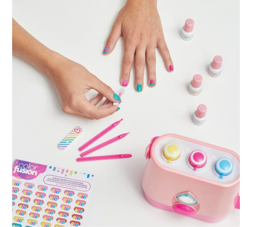 make it real 2561m set de creativitate "colour fusion nail polish maker"