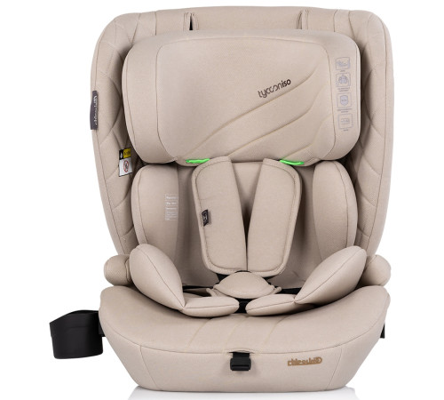 chipolino stktycis253tr Автокресло "i-size isofix tycoon ico" (76-150 см) бежевый
