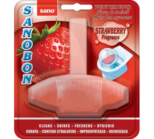 Produse chimice de uz casnic in Moldova sano bon strawberry suspensie pentru wc (55 g) 490349