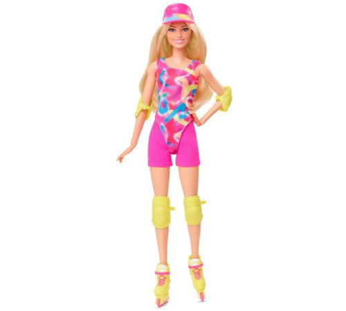 barbie hrb04 păpușă de colecție "barbie pe patine cu rotile"