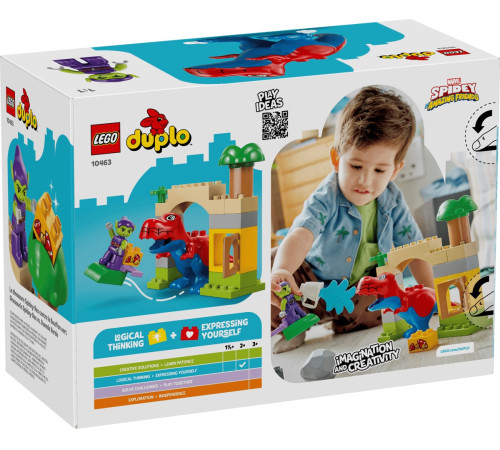 lego duplo 10463 constructor "spidey rex vs. green goblin" (25 el.)
