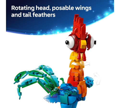 lego disney 43272 constructor "moana 2. heihei" (566 el.)