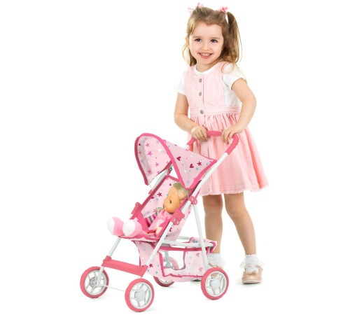 chipolino carucior pentru papusi "alice" kzkal02402st stars
