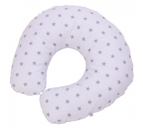  veres 302.02.3 Подушка для кормления  "comfort velour stars grey" (150х57 см.)