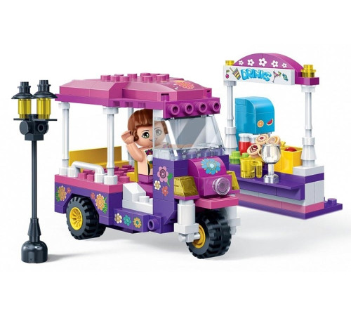 banbao 6131 constructor "fashion beach. tricycle" (165 el.)