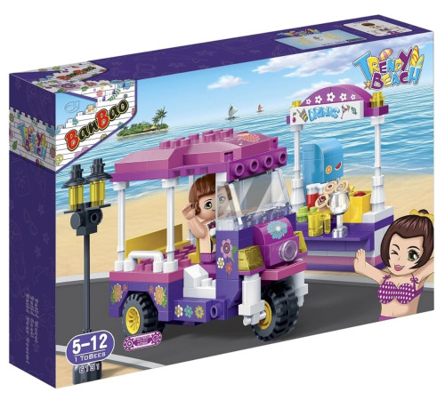 banbao 6131 constructor "fashion beach. tricycle" (165 el.)