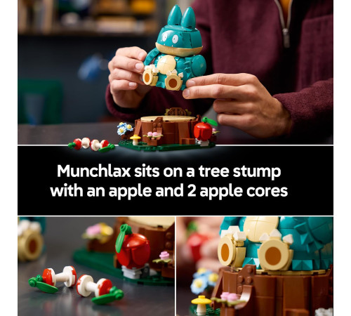 lego pok&eacute;mon 72150 constructor "munchlax" (757 el.)