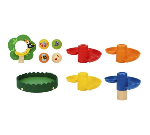 tooky toy tk735 Развивающая игрушка "Башня с шариками"