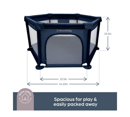 dreambaby g9495nf Детский манеж "explore playpen" синий