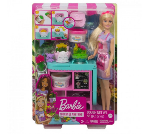 barbie gtn58 set cu păpușă "florărie" seria "pot fi"