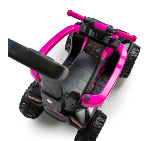 baby mix 56311 Машина с ручкой "mega baby bike" жёлтый