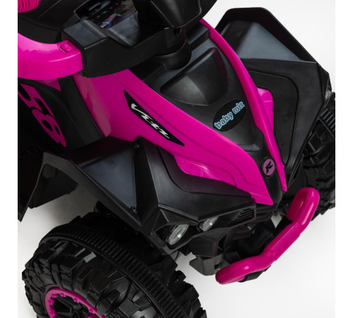 baby mix 56311 Машина с ручкой "mega baby bike" жёлтый