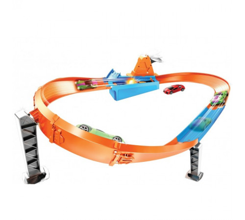 hot wheels gjm75 track "campionul cercului" seria "competiția pentru cupa campionului" 