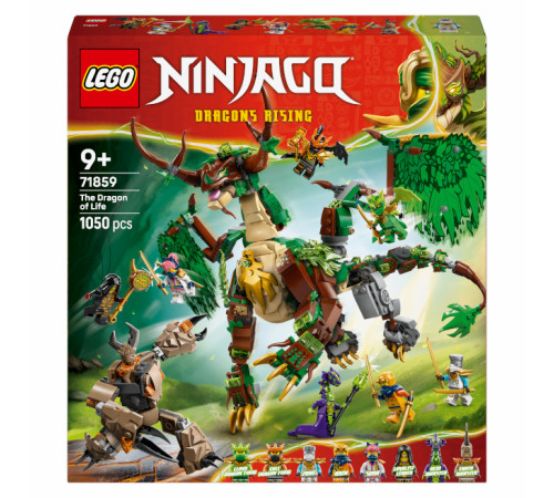 lego ninjago 71859 constructor "dragonul vieții" (1050 el.)
