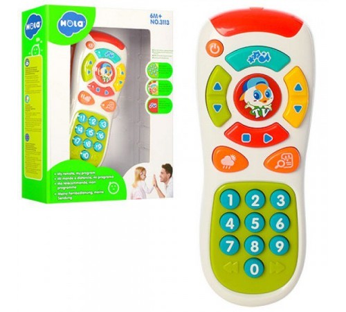 Hola toys 3113 Пульт с музыкой и светом hola toys 3113 Пульт с музыкой и светом