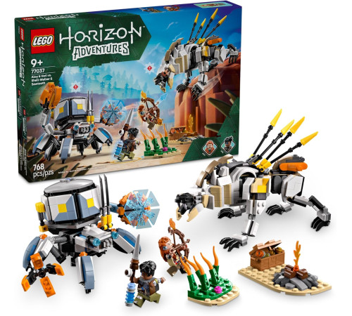 lego horizon 77037 constructor "aloy & varl vs. shell-walker & sawtooth" (768 el.)