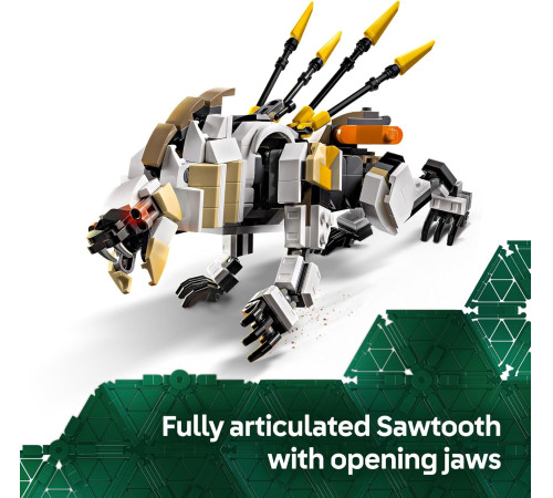 lego horizon 77037 constructor "aloy & varl vs. shell-walker & sawtooth" (768 el.)