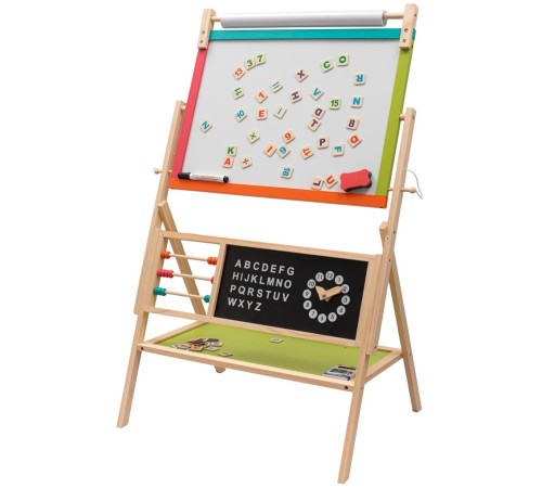 Baby Mix 58313 Деревянная доска для рисования 2в1 "Wood Montessori"  baby mix 58313 Деревянная доска для рисования 2в1 "wood montessori"