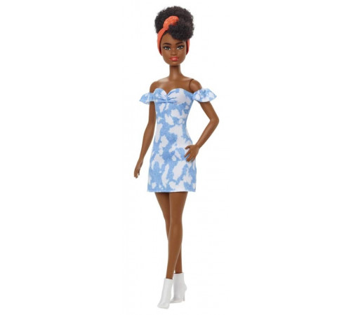  barbie hbv17 Кукла "Модница" в джинсовом платье