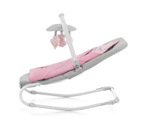 kinderkraft Шезлонг-качалка felio 2 (до 9 кг.) розовый